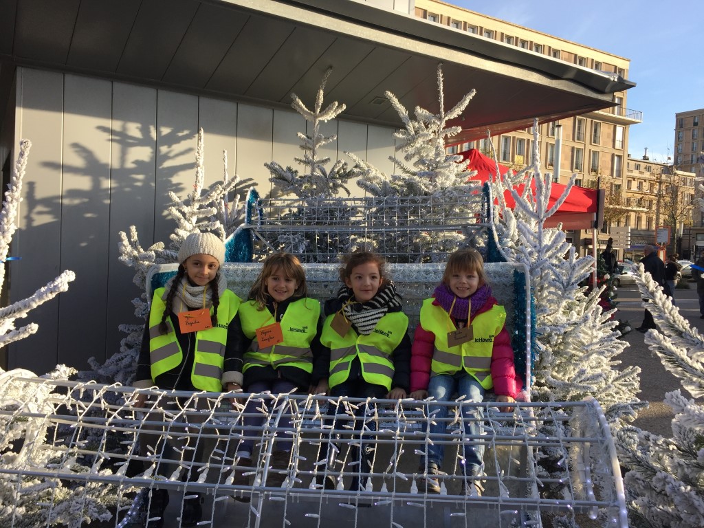 Vitrines de Noël CP-CE1 - Ecole Sacré-Coeur - Le Havre