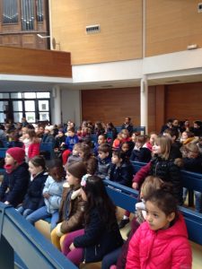 Célébration de Pâques - école et collège Sacré-Coeur - Le Havre