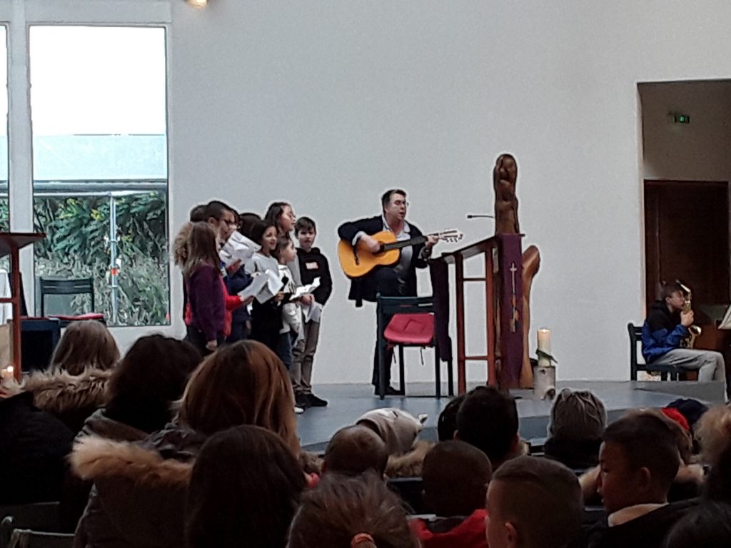 célébration de noel 2019 - ecole collège sacré-coeur - le havre