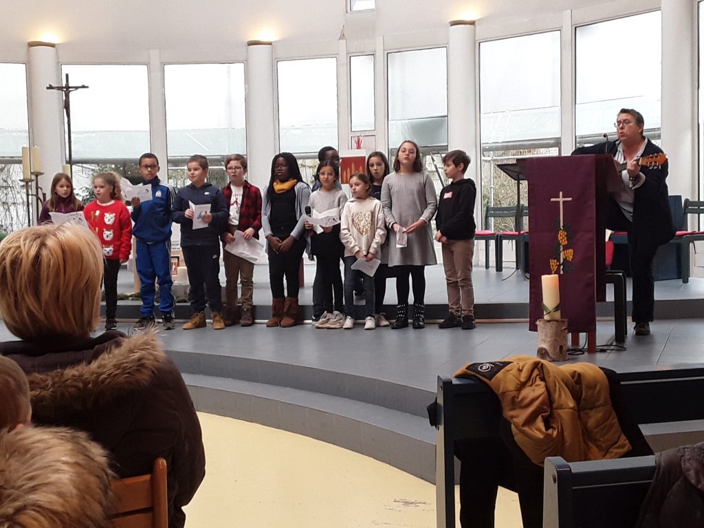 célébration de noel 2019 - ecole collège sacré-coeur - le havre