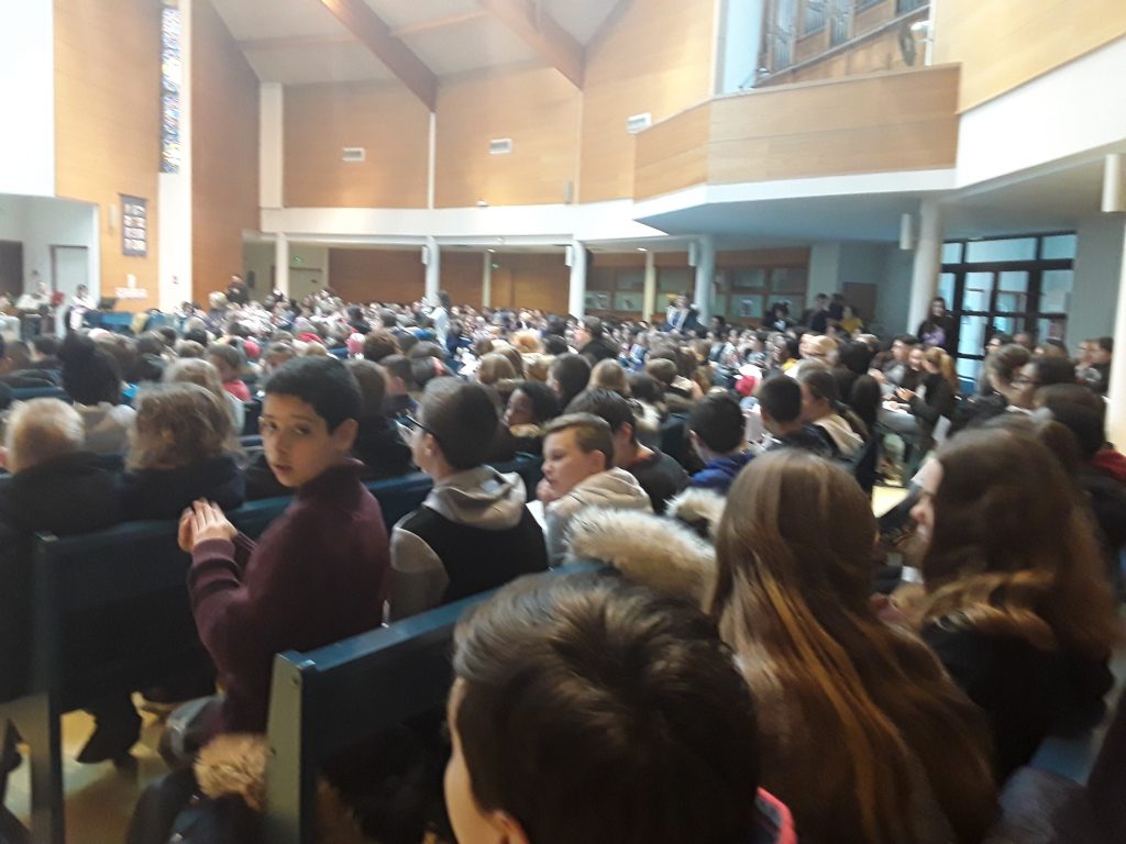 célébration de noel 2019 - ecole collège sacré-coeur - le havre