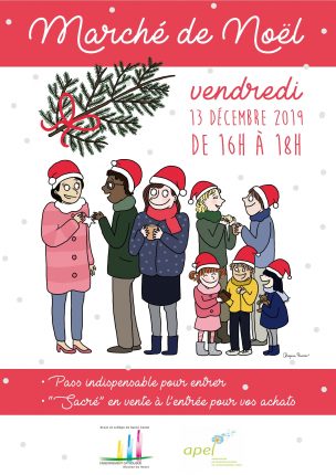 Marché de Noël - Ecole Collège - Sacré-Cœur - Le Havre