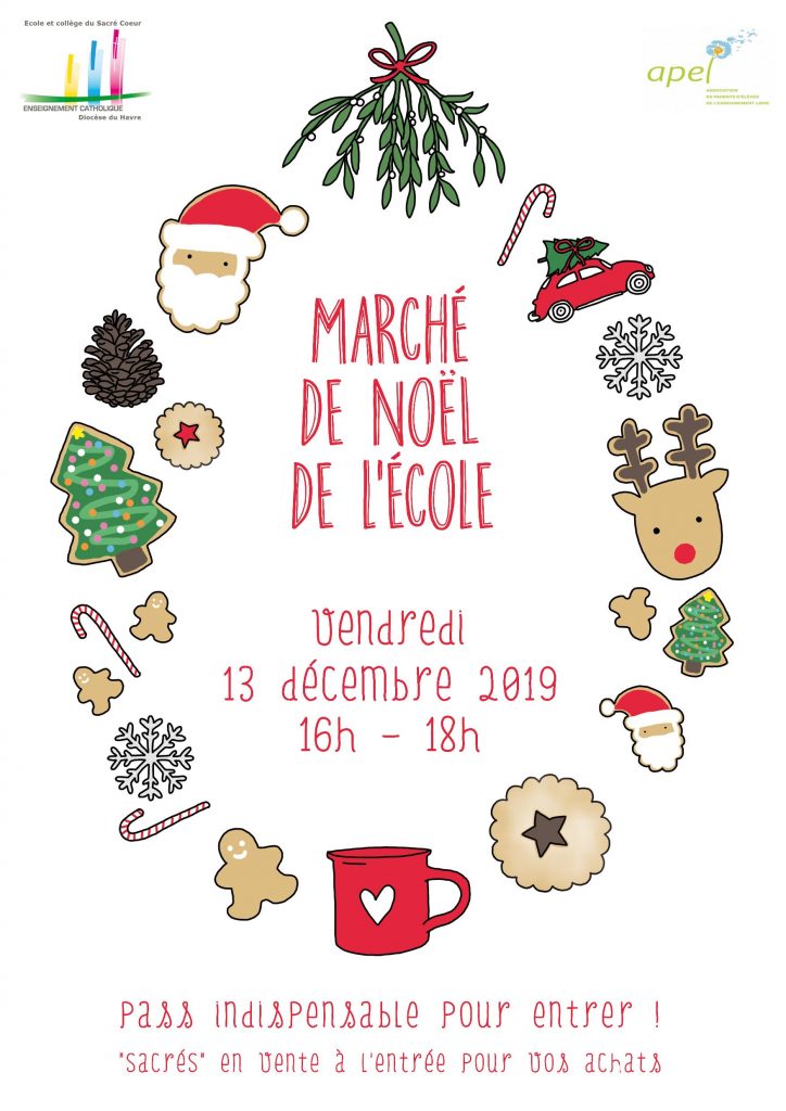 Marché de Noël - Ecole Collège Sacre-Cœur - Le Havre