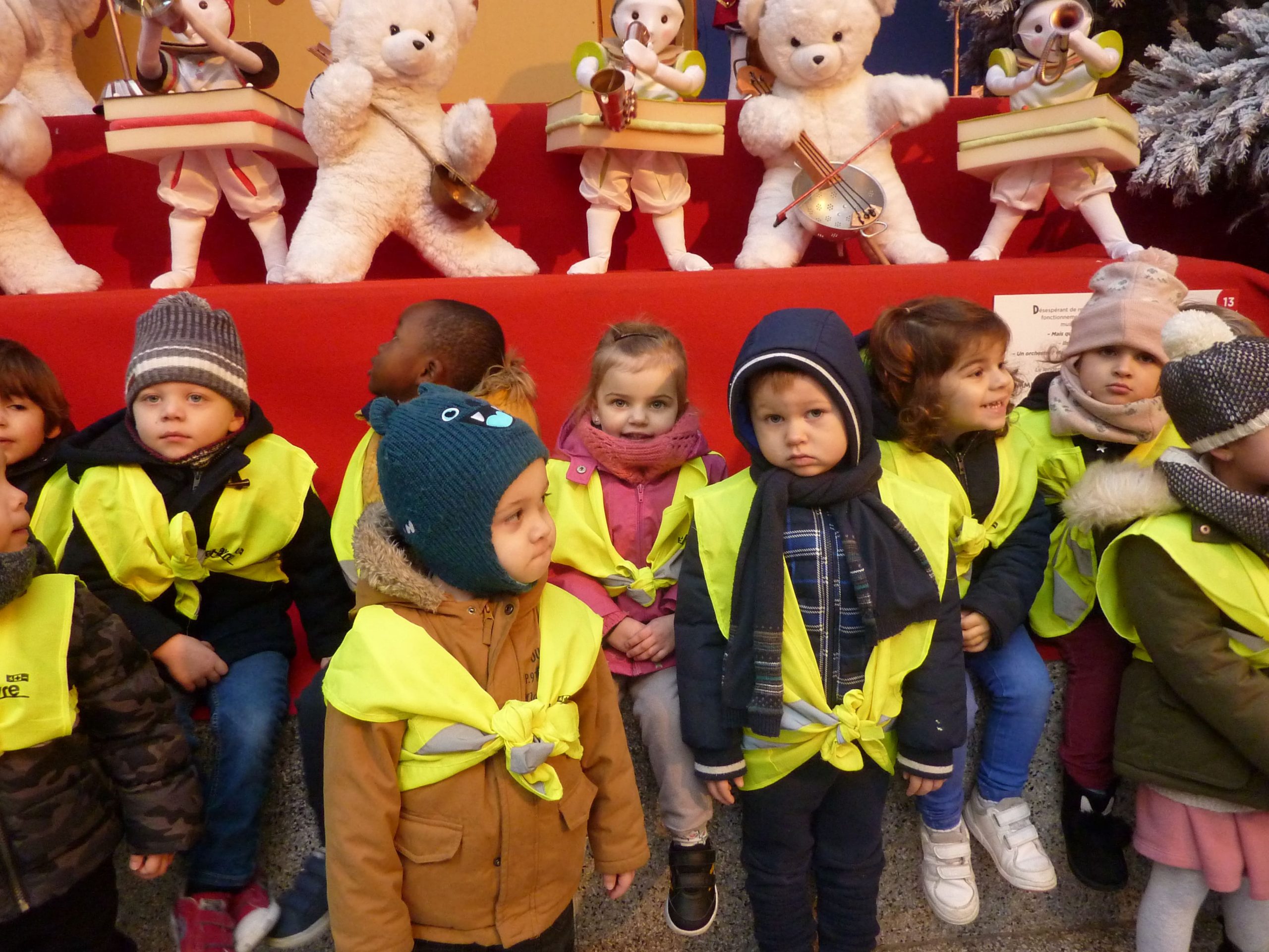 vitrines de noel - ecole sacre-coeur - le havre