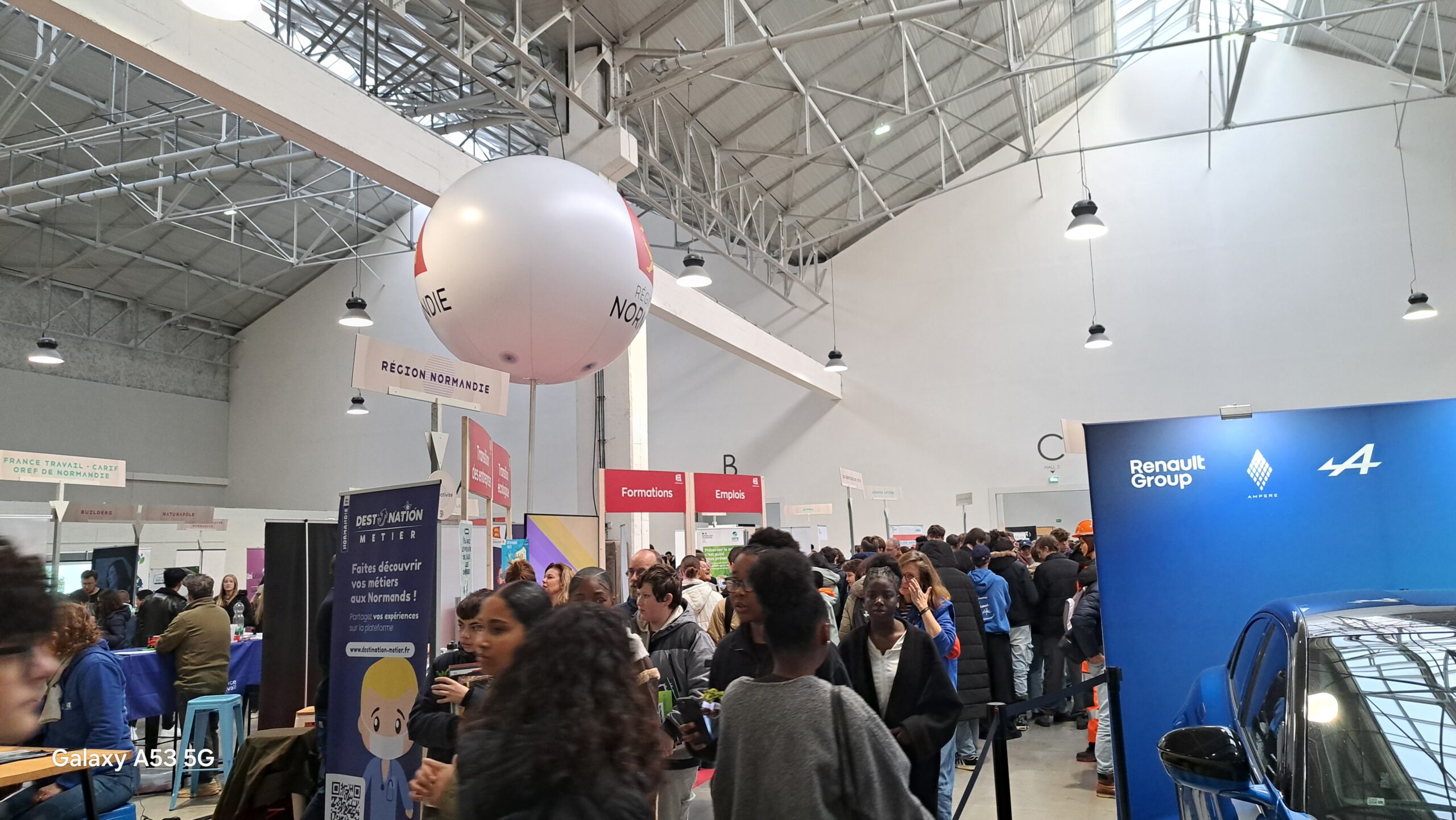 Les élèves de 4ᵉ et 3ᵉ au festival Normandurable